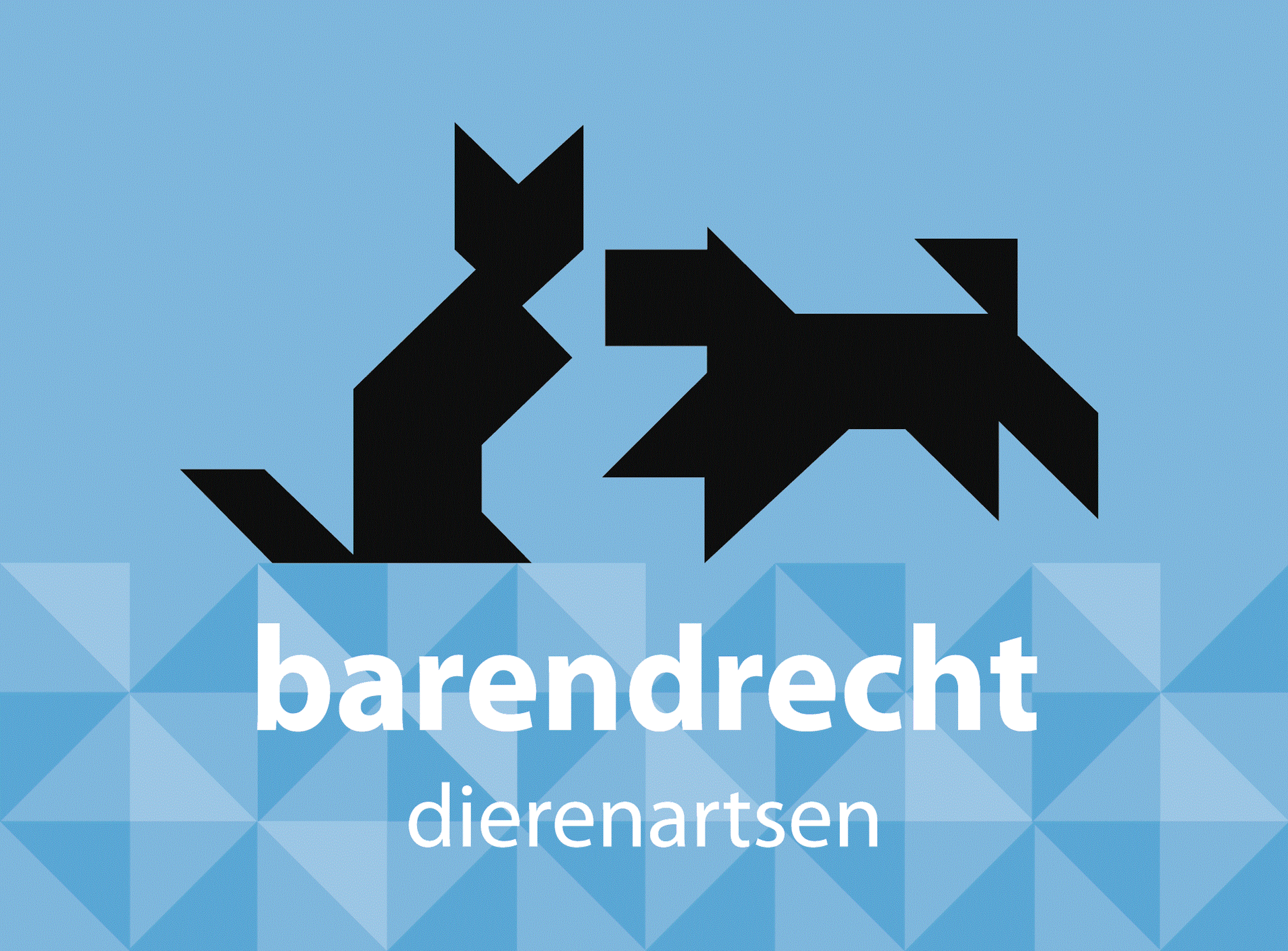 Hond en kat logo